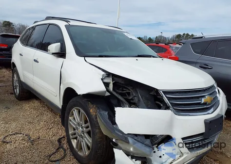 2015 Chevrolet Traverse 1Lt z USA, uszkodzony, nr VIN 1GNKVGKD4FJ224353